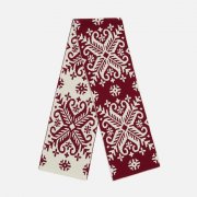 Шарф Wintertude L, красный с белым