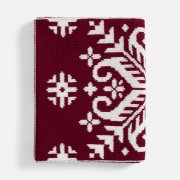 Шарф Wintertude L, красный с белым