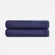 Плед Devika, синий с серым