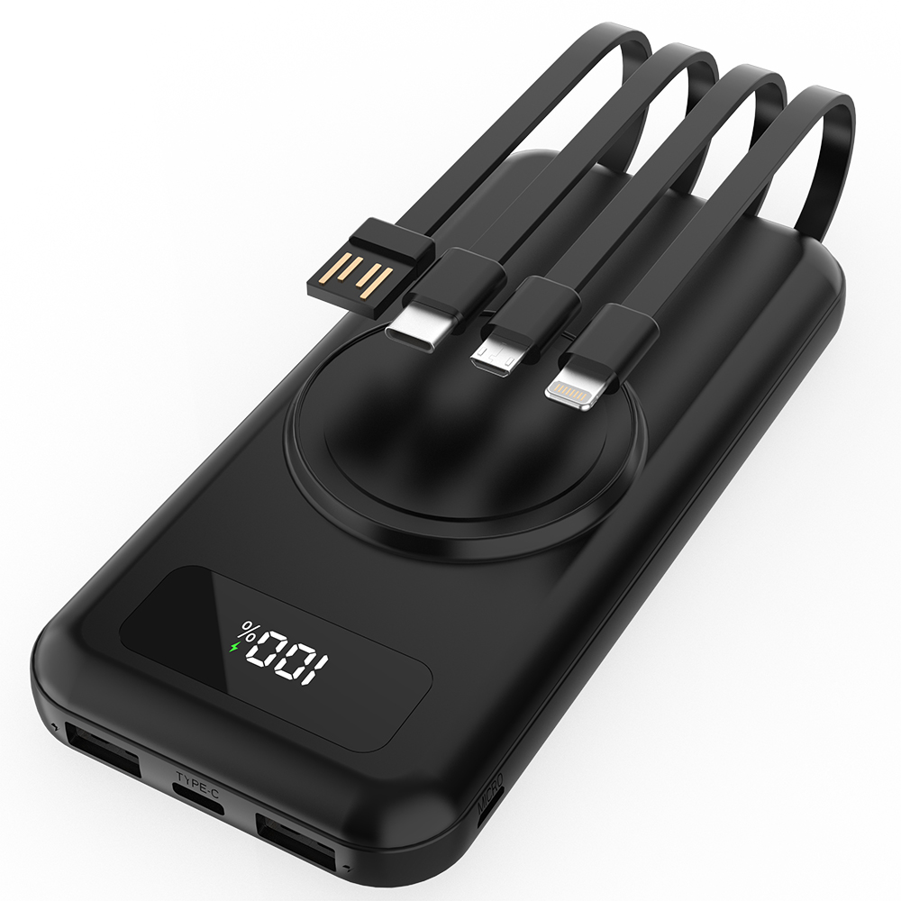 Внешний аккумулятор Authority с беспроводной зарядкой, 10000 Mah, чёрный арт. 2051.02 Внешний аккумулятор Authority с беспроводной зарядкой, 10000 Mah, чёрный арт. 2051.02
