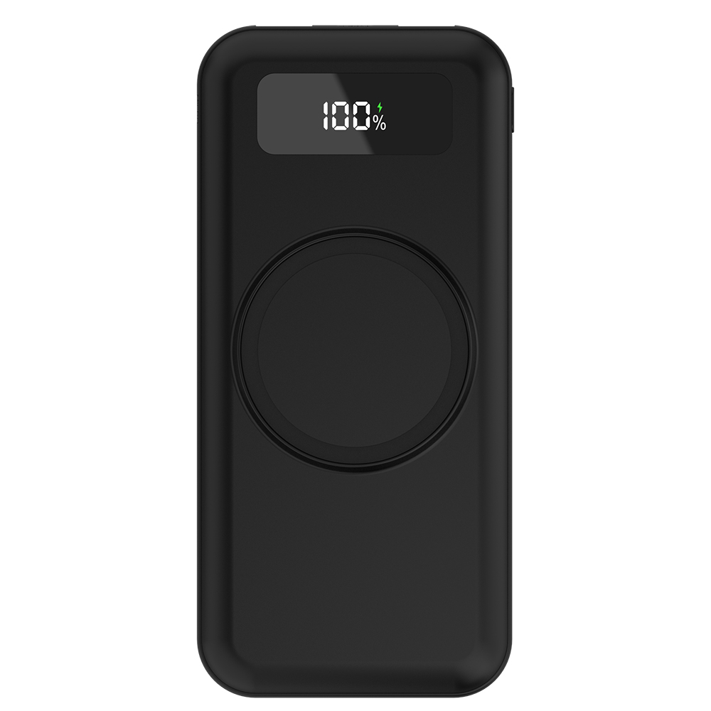Внешний аккумулятор Authority с беспроводной зарядкой, 10000 Mah, чёрный арт. 2051.02 Внешний аккумулятор Authority с беспроводной зарядкой, 10000 Mah, чёрный арт. 2051.02