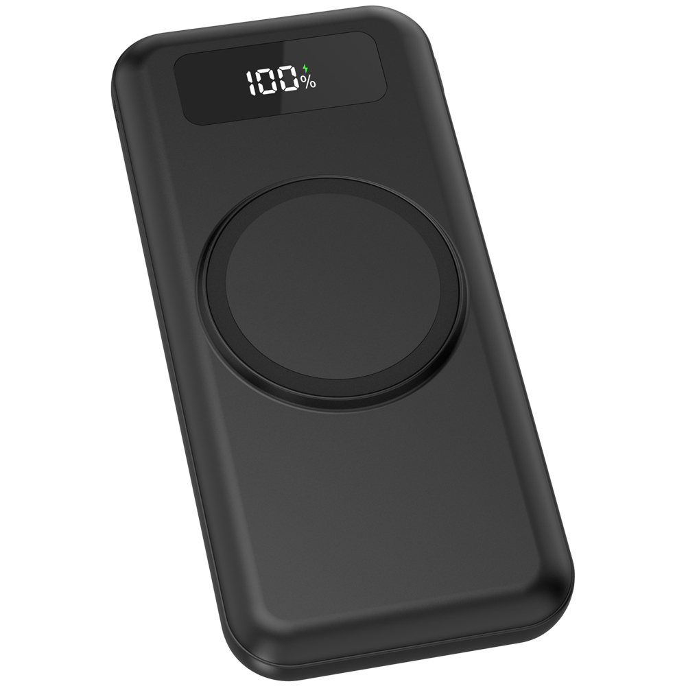 Внешний аккумулятор Authority с беспроводной зарядкой, 10000 Mah, чёрный арт. 2051.02 Внешний аккумулятор Authority с беспроводной зарядкой, 10000 Mah, чёрный арт. 2051.02