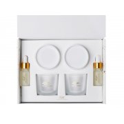 Набор для создания 2-х ароматических свечей: имбирный пряник, рождественская елка