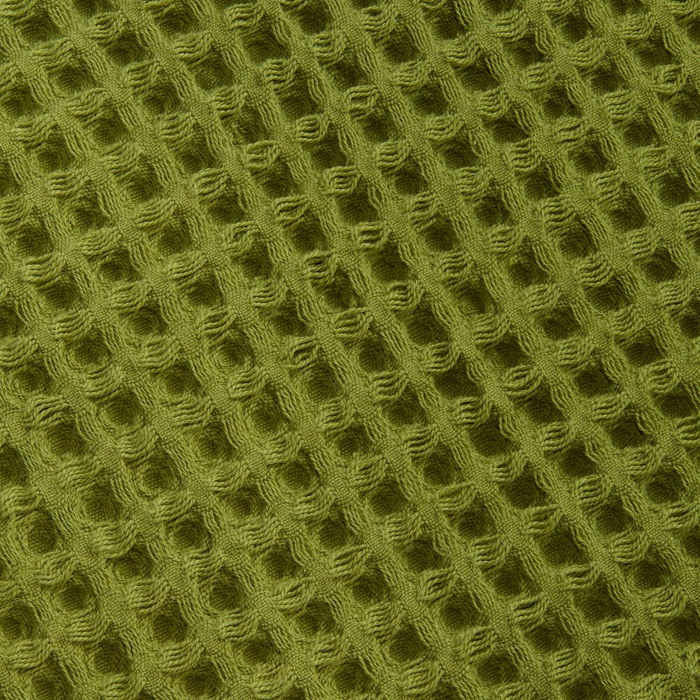 Плед вафельный Elenglect, зеленый арт. 17378.90 Плед вафельный Elenglect, зеленый арт. 17378.90