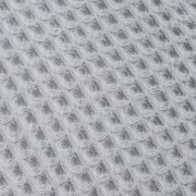 Плед вафельный Elenglect, светло-серый