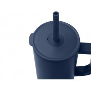 Герметичная термокружка «Brady» с силиконовой трубочкой, переработанная сталь, 900 мл арт. 10086755