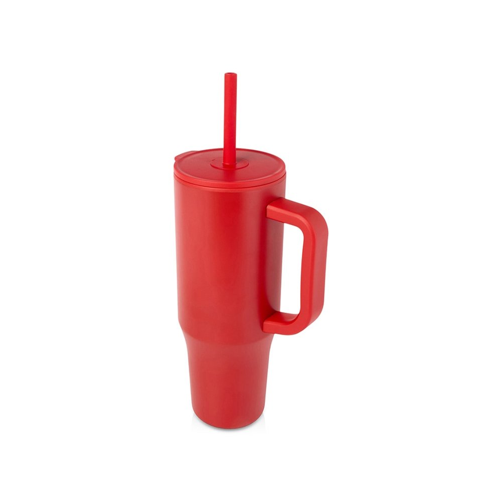 Герметичная термокружка «Brady» с силиконовой трубочкой, переработанная сталь, 900 мл арт. 10086721 Герметичная термокружка «Brady» с силиконовой трубочкой, переработанная сталь, 900 мл арт. 10086721