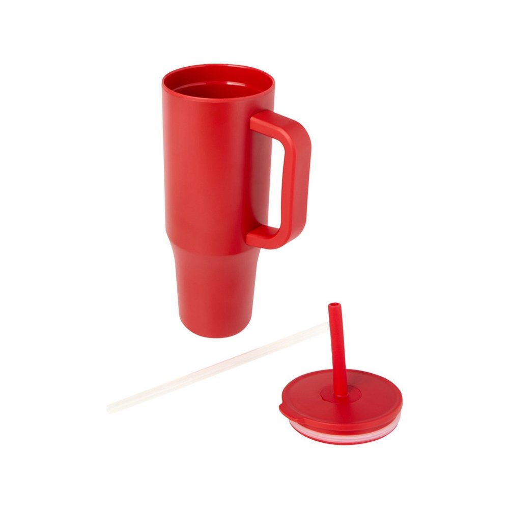 Герметичная термокружка «Brady» с силиконовой трубочкой, переработанная сталь, 900 мл арт. 10086721 Герметичная термокружка «Brady» с силиконовой трубочкой, переработанная сталь, 900 мл арт. 10086721