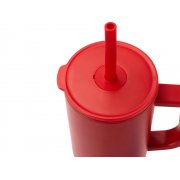 Герметичная термокружка «Brady» с силиконовой трубочкой, переработанная сталь, 900 мл арт. 10086721 Герметичная термокружка «Brady» с силиконовой трубочкой, переработанная сталь, 900 мл арт. 10086721