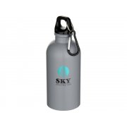 Бутылка для воды «Oregon», переработанная сталь, 400 мл