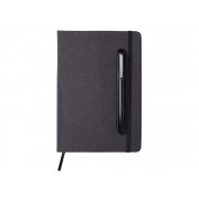 Блокнот А5 «NotaBene» с металлической шариковой ручкой и подставкой для телефона