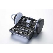 Набор инструментов "Pod" с фонарем черный с серым