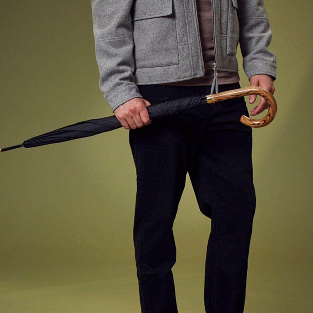 Зонт-трость Commissioner, черный арт. 20411.30 Зонт-трость Commissioner, черный арт. 20411.30