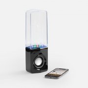 Bluetooth-колонка с поющим фонтаном Fuente, черная арт. 18397.30