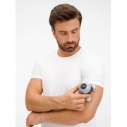 Ручной вибромассажер Spacy, серый с черным