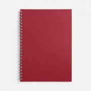 Блокнот Salvador в клетку, красный ver.2 арт. 26068.51