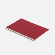 Блокнот Salvador в клетку, красный ver.2 арт. 26068.51