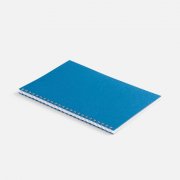 Блокнот Salvador в клетку, синий ver.2 арт. 26068.41