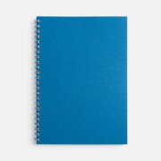 Блокнот Salvador в клетку, синий ver.2 арт. 26068.41