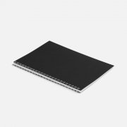 Блокнот Salvador в клетку, черный ver.2 арт. 26068.31