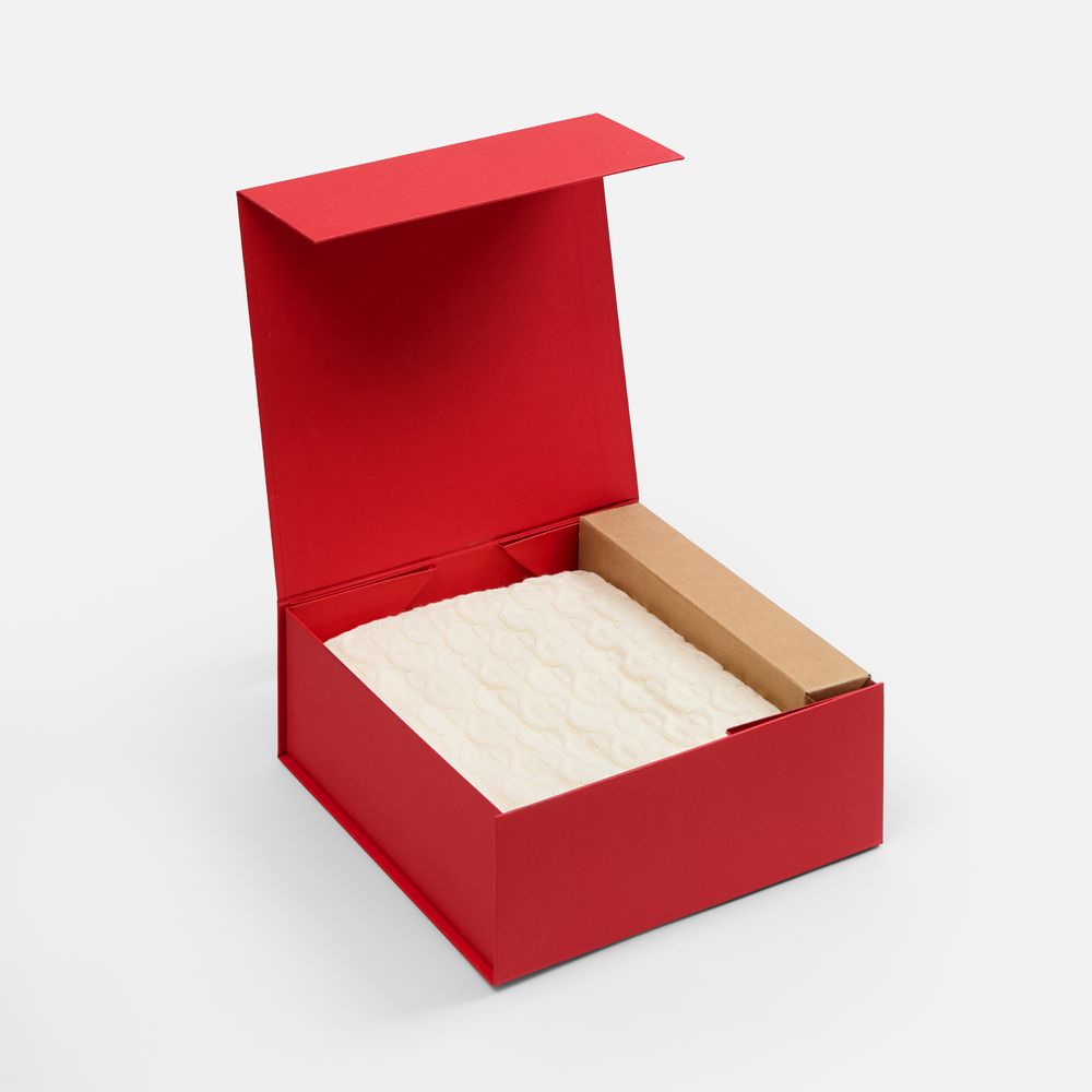 Коробка складная Quadra Fold, красная арт. 25079.50 Коробка складная Quadra Fold, красная арт. 25079.50