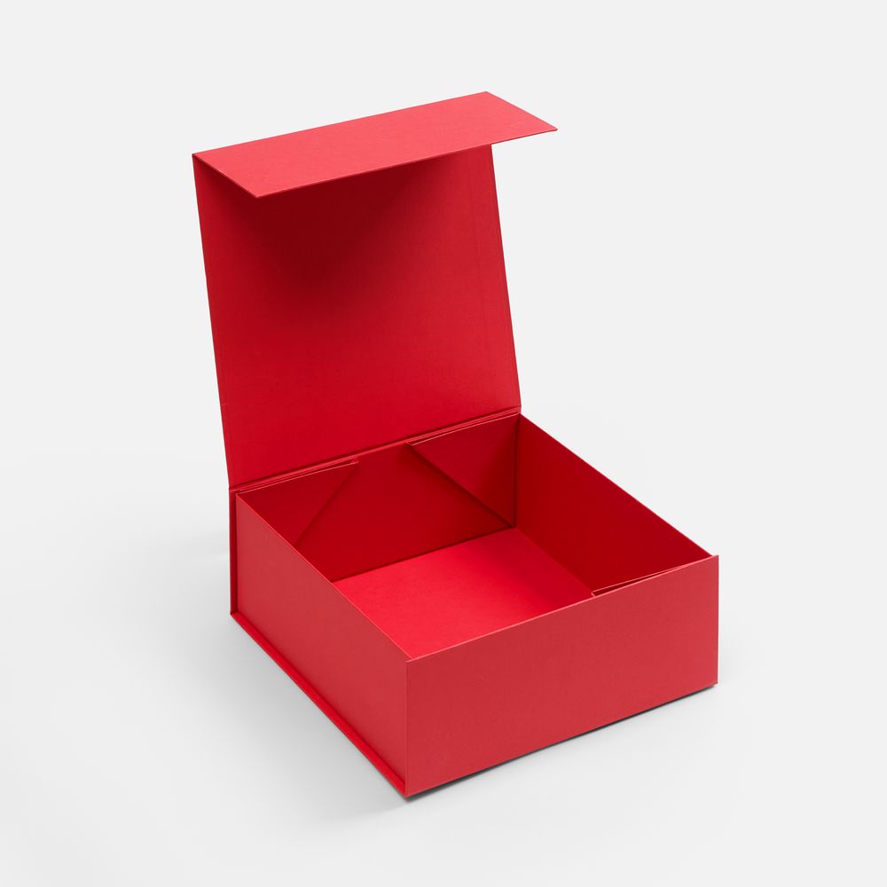 Коробка складная Quadra Fold, красная арт. 25079.50 Коробка складная Quadra Fold, красная арт. 25079.50
