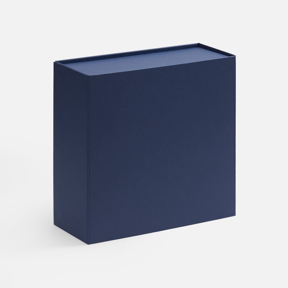 Коробка складная Quadra Fold, темно-синяя арт. 25079.40 Коробка складная Quadra Fold, темно-синяя арт. 25079.40