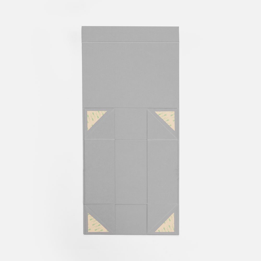 Коробка складная Quadra Fold, серая арт. 25079.10 Коробка складная Quadra Fold, серая арт. 25079.10