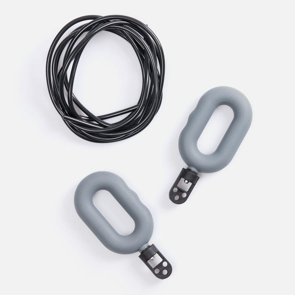 Мультифункциональная скакалка с эспандером Multi McFly, серая арт. 19228.10 Мультифункциональная скакалка с эспандером Multi McFly, серая арт. 19228.10