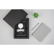 Набор "Light gray J" серый с белым