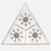 Набор Finery Trio, серебристый