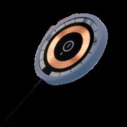 Беспроводное магнитное зарядное устройство Aphia 15W To Go, черный/серый