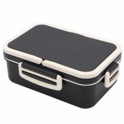 Ланчбокс (контейнер для еды) Inar из пшеничного волокна, чёрный. арт. 13004.022