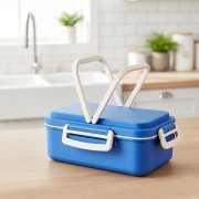 Ланчбокс (контейнер для еды) Inar из пшеничного волокна, синий. арт. 13004.033 Ланчбокс (контейнер для еды) Inar из пшеничного волокна, синий. арт. 13004.033