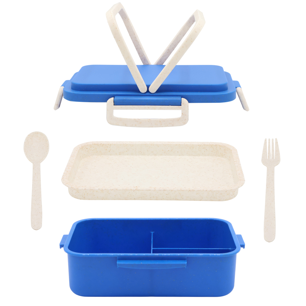 Ланчбокс (контейнер для еды) Inar из пшеничного волокна, синий. арт. 13004.033 Ланчбокс (контейнер для еды) Inar из пшеничного волокна, синий. арт. 13004.033