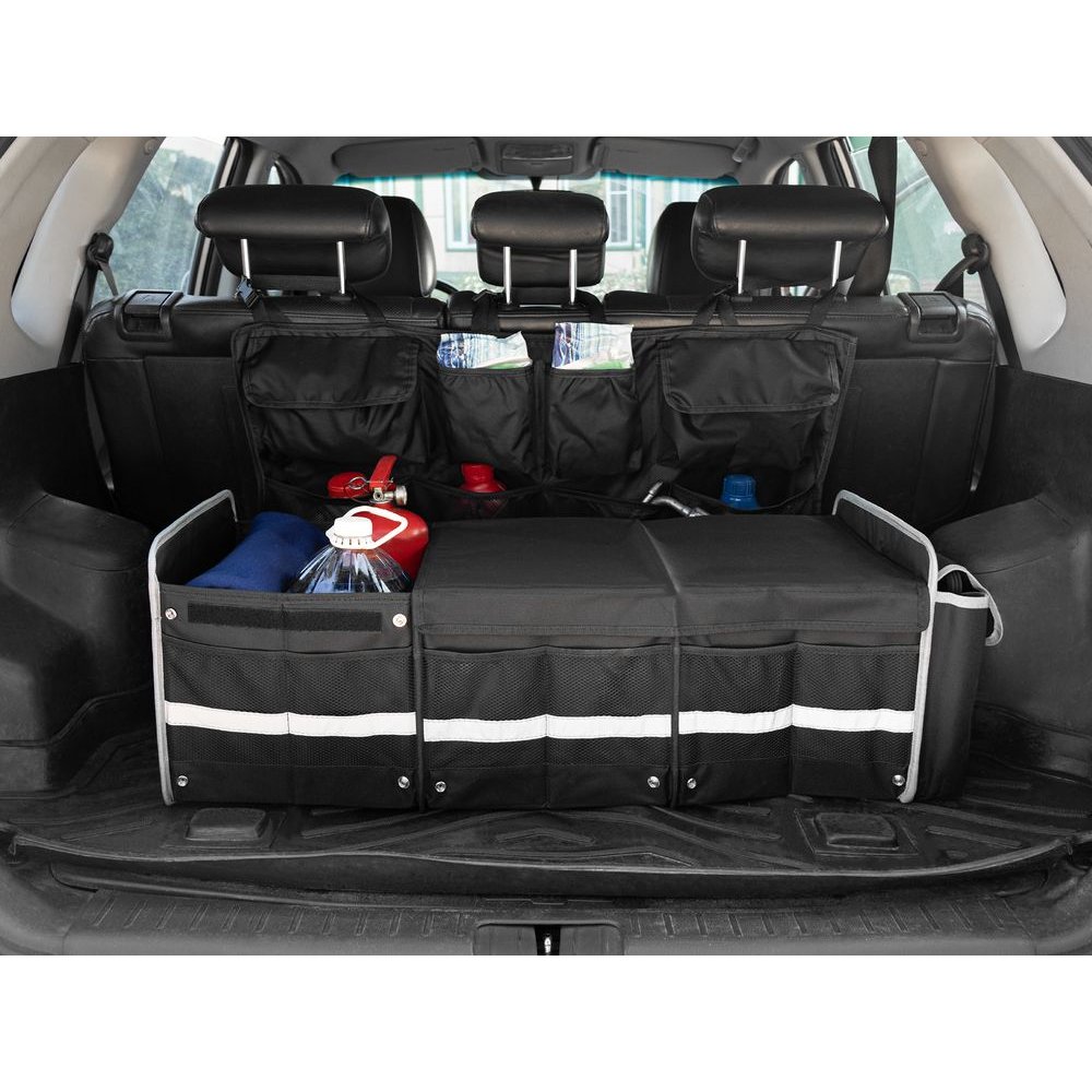 Органайзер в багажник с сумкой-холодильником Arranger, черный с серым арт. 63047.31 Органайзер в багажник с сумкой-холодильником Arranger, черный с серым арт. 63047.31