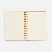 Ежедневник Spiral, недатированный, оранжевый