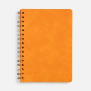 Ежедневник Spiral, недатированный, оранжевый
