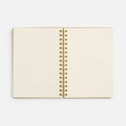 Ежедневник Spiral, недатированный, бежевый