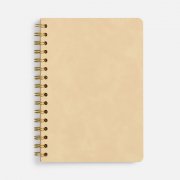 Ежедневник Spiral, недатированный, бежевый