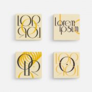 Набор из 4 печений Dream White арт. 16400