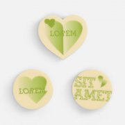 Набор из 3 печений Dream White арт. 16200