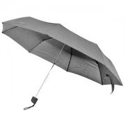 Зонт складной, механический Серый