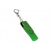 USB 3.0- флешка на 256 Гб с поворотным механизмом и дополнительным разъемом Type-C