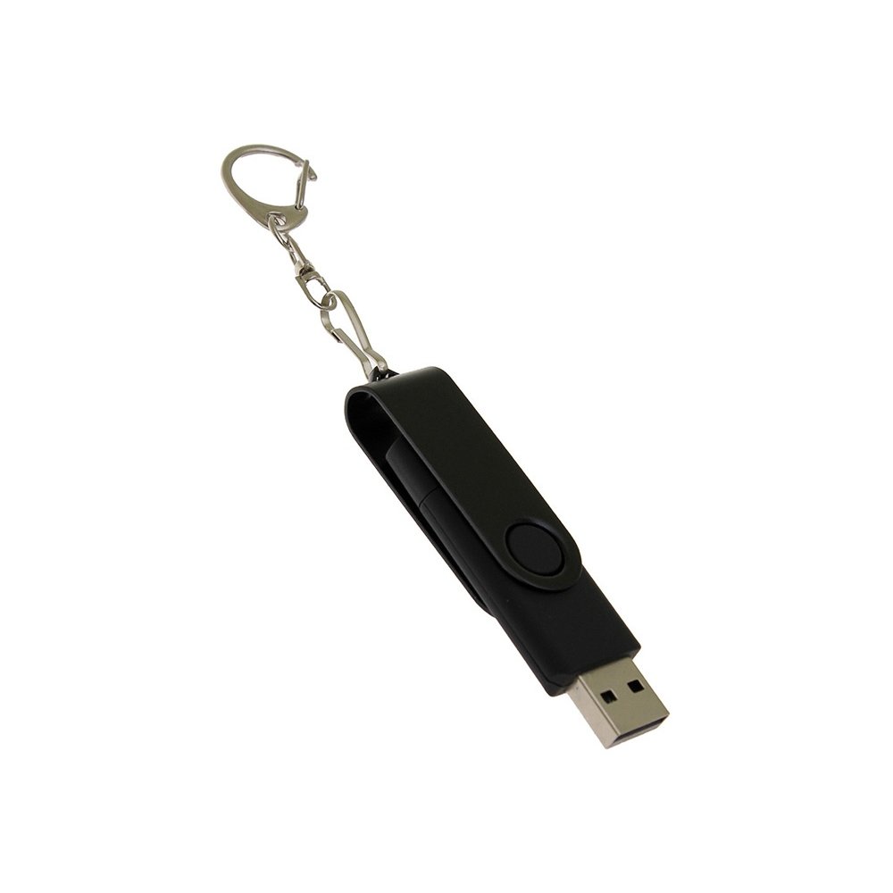 USB 2.0- флешка на 128 Гб с поворотным механизмом и дополнительным разъемом Type-C арт. 6137.128.07 USB 2.0- флешка на 128 Гб с поворотным механизмом и дополнительным разъемом Type-C арт. 6137.128.07