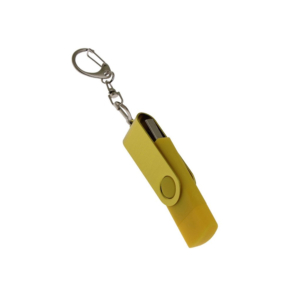 USB 2.0- флешка на 64 Гб с поворотным механизмом и дополнительным разъемом Type-C арт. 6137.64.04 USB 2.0- флешка на 64 Гб с поворотным механизмом и дополнительным разъемом Type-C арт. 6137.64.04