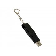 USB 2.0- флешка на 16 Гб с поворотным механизмом и дополнительным разъемом Type-C арт. 6137.16.07