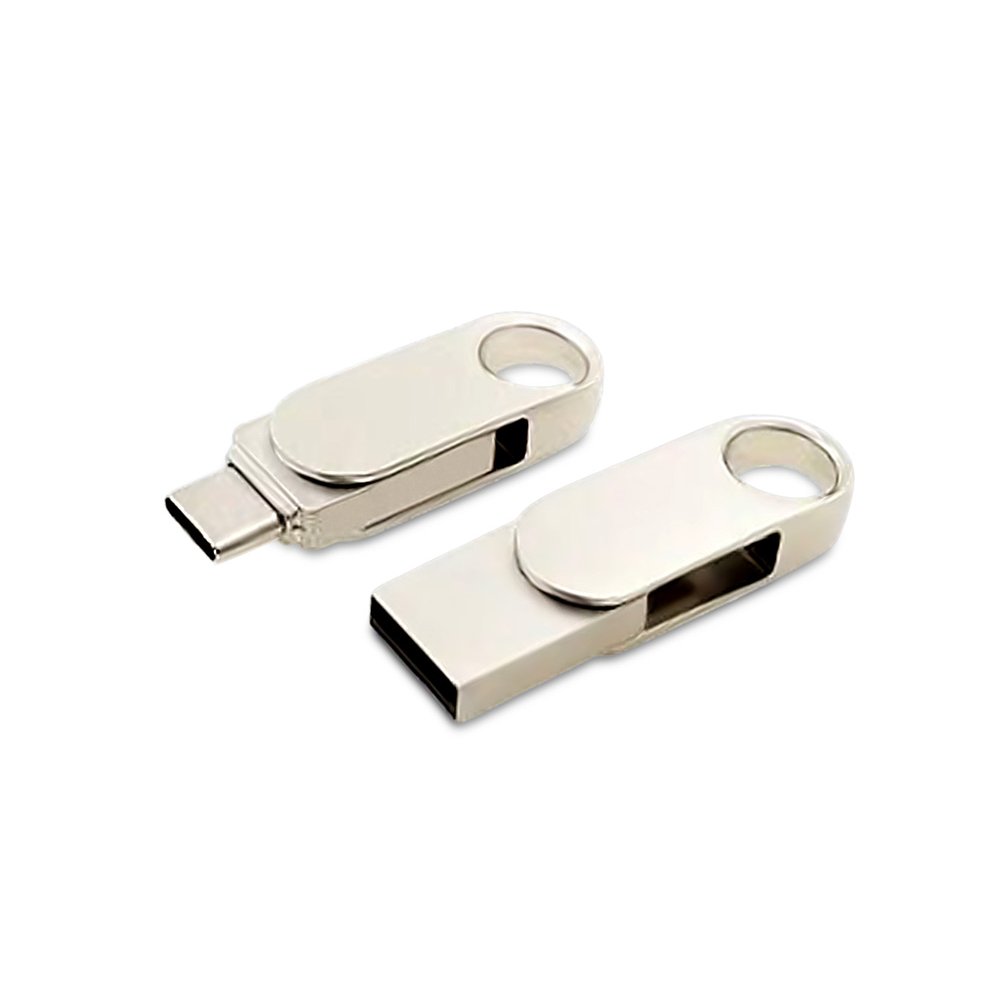 USB 3.0- флешка «Uranium» на 64 Гб с поворотным механизмом и дополнительным разъемом Type-C арт. 6126.64.00 USB 3.0- флешка «Uranium» на 64 Гб с поворотным механизмом и дополнительным разъемом Type-C арт. 6126.64.00