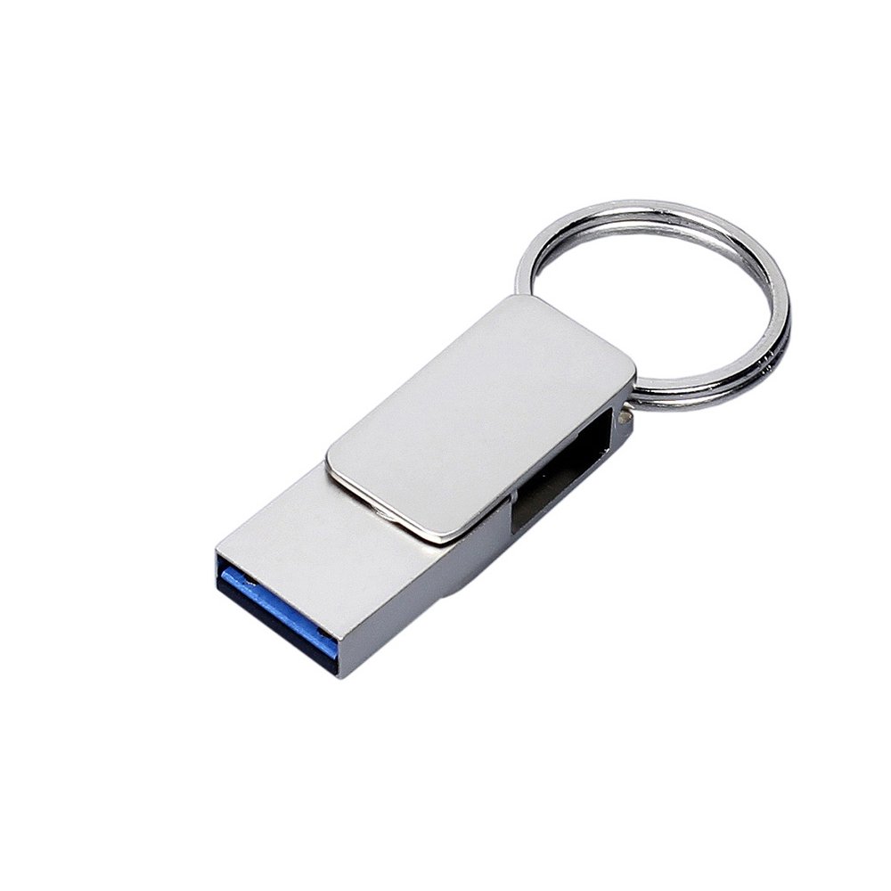 USB 2.0- флешка «Mercury» на 32 Гб с поворотным механизмом и дополнительным разъемом Type-C арт. 6120.32.00 USB 2.0- флешка «Mercury» на 32 Гб с поворотным механизмом и дополнительным разъемом Type-C арт. 6120.32.00