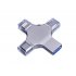USB 3.0-флешка на 64 Гб 4-в-1 с разъемами Micro USB, Type-C и Lightning